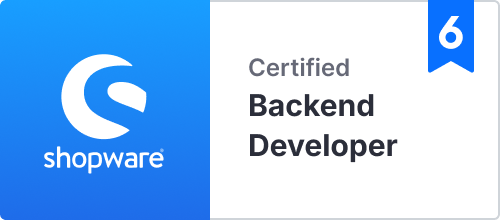 Shopware 6 Certified Backend Developer